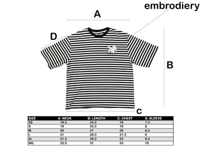 JS STRIPED TEE