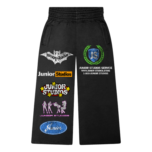BLACK JS SWEATS