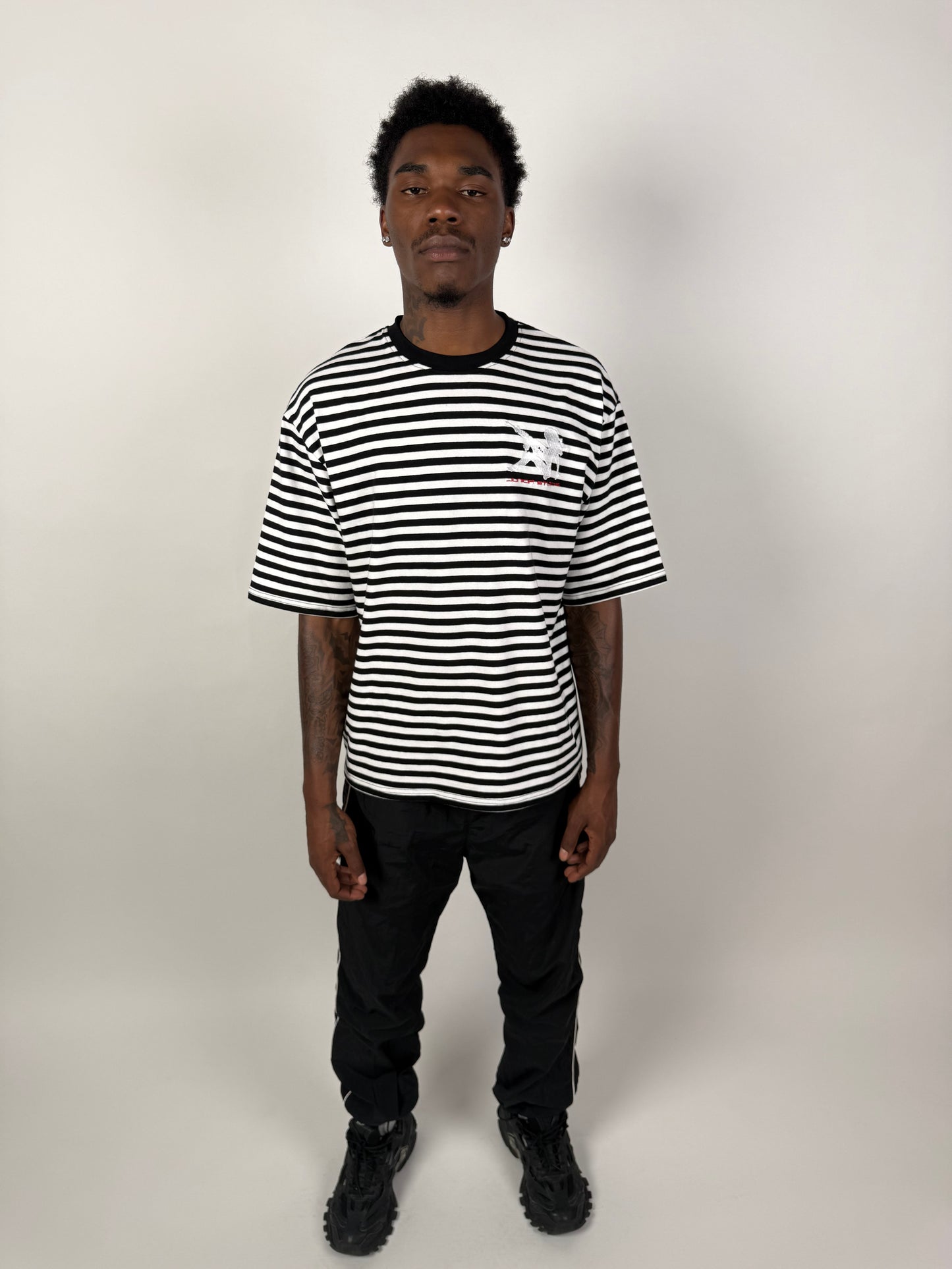 JS STRIPED TEE